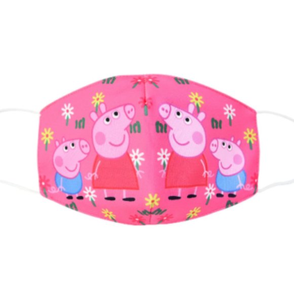 4 Pcs Kids Pig Mask Reusable Cotton Face Mask - Picture 8 of 8